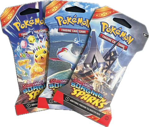 Surging Sparks Sleeved Booster Pack