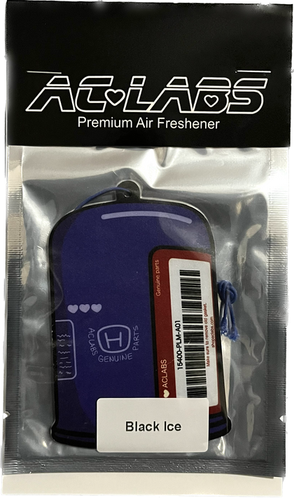 *Black Ice* Honda Oil Filter Air Freshener