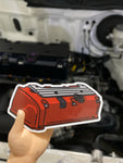 K Valve Cover Sticker