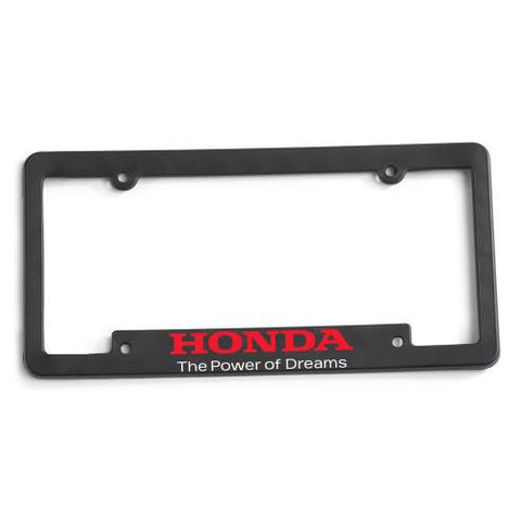 Honda Power of Dreams license plate frame
