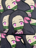 Nezuko Peeker Sticker